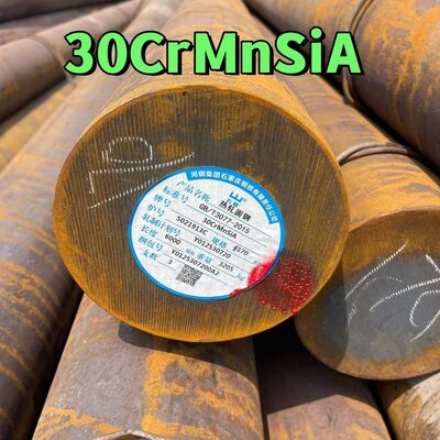 30CrMnSiA Χαλύβδινη Στρογγυλή Ράβδος Κράματος GB/T 3077 Θερμής Έλασης Σφυρηλατημένη 20-300mm για Άξονες Υψηλής Αντοχής