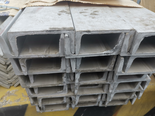 Ss316l φραγμός 100 X 50 X 6mm καναλιών τμημάτων του U ανοξείδωτου πάχος Χ 6m Ιστού