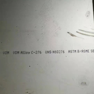 Κατηγορία Hastelloy C-276 κράμα ASTM B575 UNS N10276