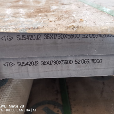 30Cr13/ EN 1.4028 / DIN X30Cr13 / JIS SUS 420J2 Πλάκα από ανοξείδωτο χάλυβα για χειρουργικά όργανα