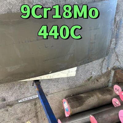 SUS440C φύλλο 9Cr18Mo χάλυβα από ανοξείδωτο χάλυβα 1.5*1000*2000MM