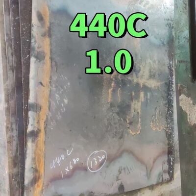 SUS440C X105CrMo17/1.4125 9Cr18Mo Φύλλο από ανοξείδωτο χάλυβα 1.0*1000*2000MM