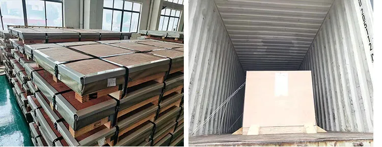 1/4' 6,35mm 6mm 2205 διπλή πλάκα από ανοξείδωτο χάλυβα IN 4'X10' S31803 S32205 4