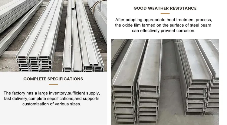I Προφίλ δομή 100x100x6x8mm 304 Χάλυβα από ανοξείδωτο χάλυβα H δομή δομή συγκόλληση για οικοδομικά υλικά 1