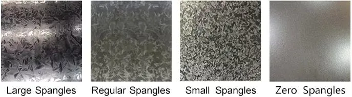 ASTM A653 G90 Z275 Υψηλή επικάλυψη 2.00*1500*3000mm Ζυγισμένο φύλλο χάλυβα DX51D Z275g Ζυγισμένο ζεστό ζυγισμένο σίδερο 5